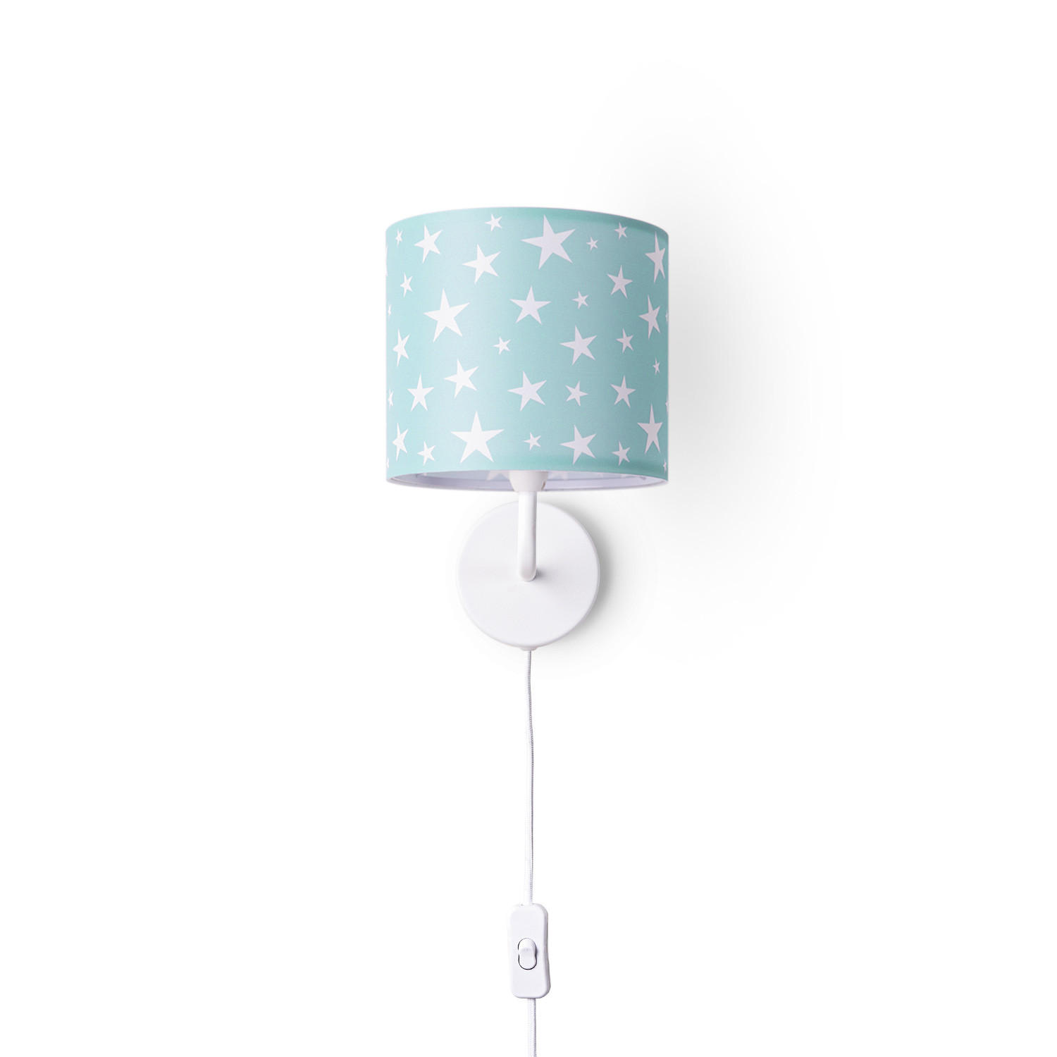 KINDERZIMMERLAMPE Luca Wl Cap 315 - Hellblau, Metall (18/26.9/20.9cm) - Paco Home
