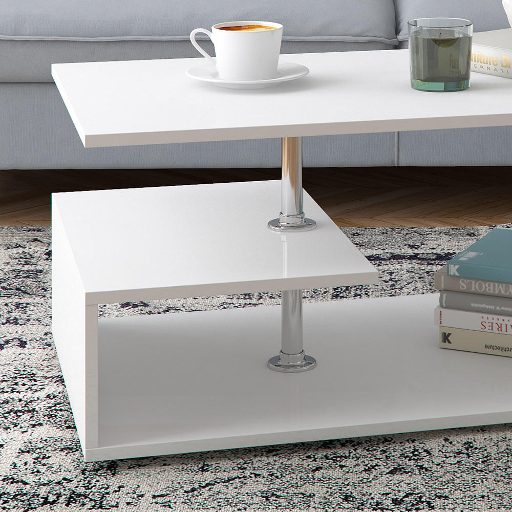Vicco Couchtisch Guillermo | Weiß