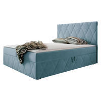 BOXBETT Simoti - Blau, Holzwerkstoff (140/200cm) - MIRJAN24