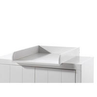 WICKELAUFSATZ Karalynn 76x54x10 aus MDF in Weiß - Weiß, Holzwerkstoff (76/10/54cm) - 58aufmkessel
