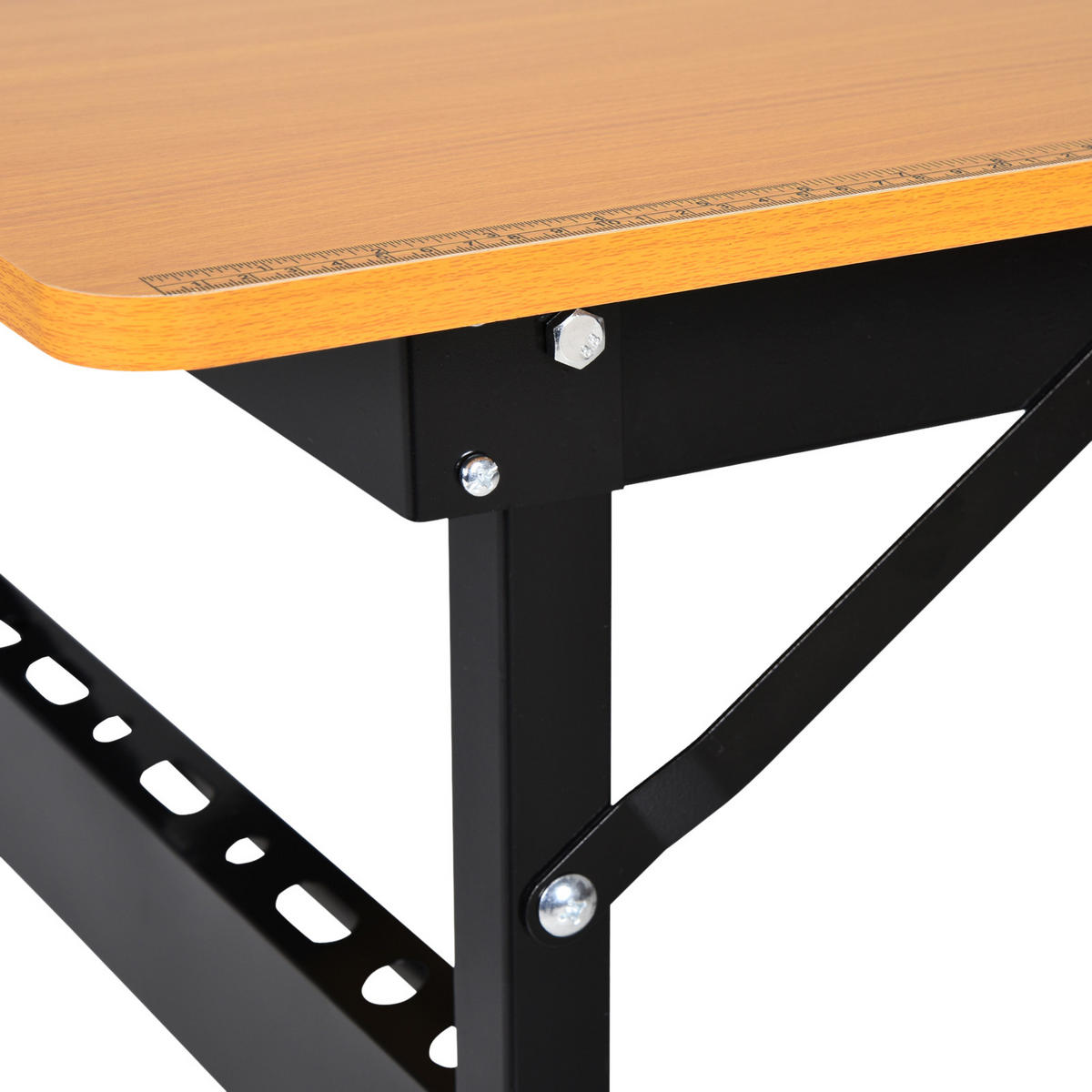 WERKBANK DE-18481 Gelb - Gelb, Holzwerkstoff (60/75.5/100cm) - ComfortXL