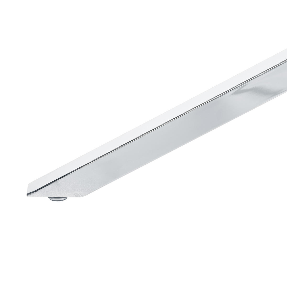ESSTISCH 160/90/75 cm Silberfarben, Transparent Rechteckig Cora - Silberfarben, Glas (160/90/75cm) - Beliani