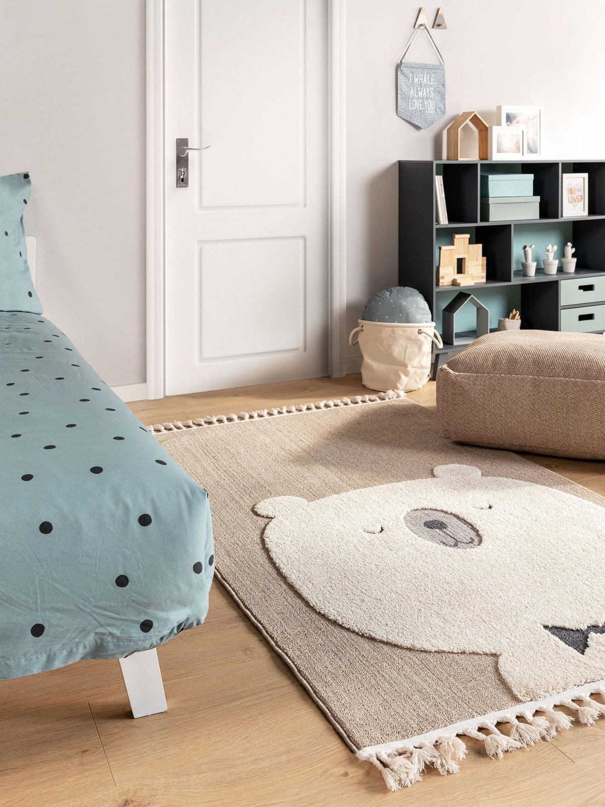 KINDERTEPPICH Kinderteppich Momo Beige I - Beige, Textil (90/1cm) - KUNSTLOFT