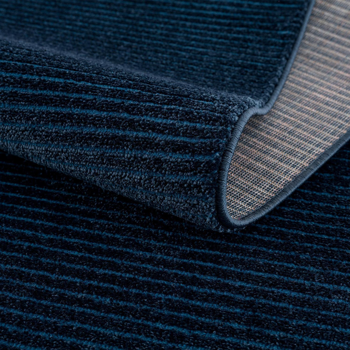 KURZFLOR-TEPPICH Fancy 900 Blau 80x150 cm - Blau, Textil (80/150cm) - carpet city