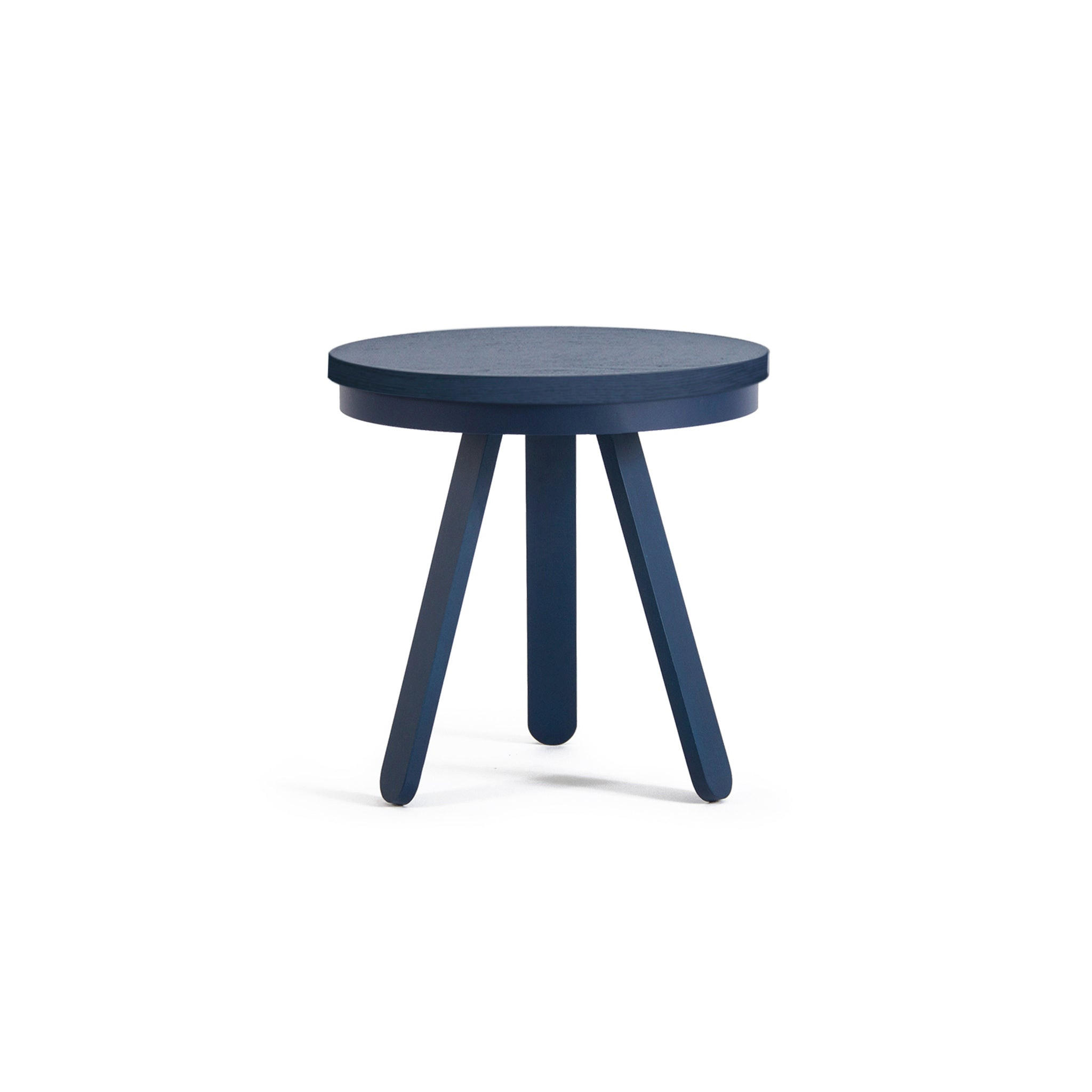 BEISTELLTISCH Batea S mit Tablett - Blau, Holz (42/42/42cm) - Woodendot