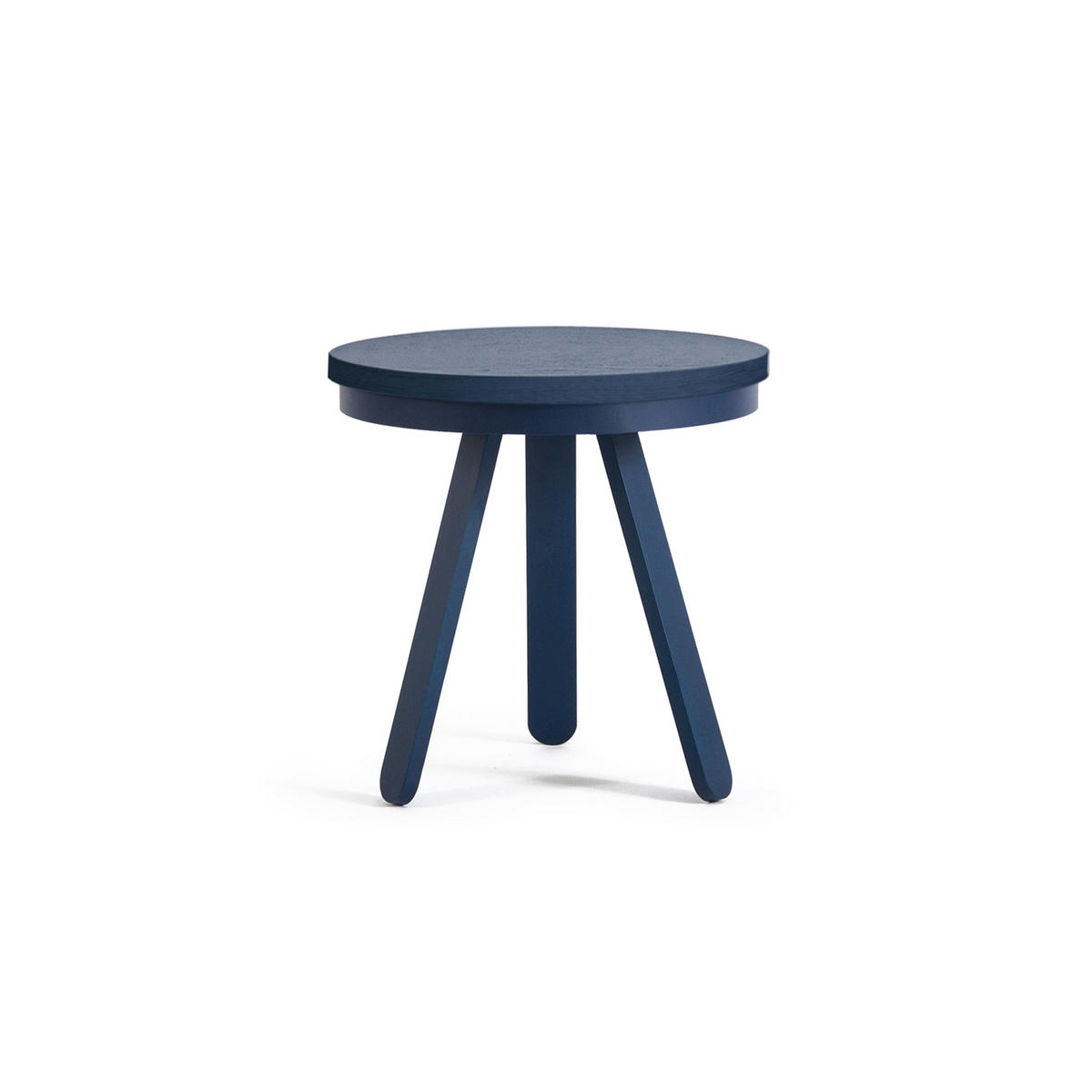 BEISTELLTISCH Batea S mit Tablett - Blau, Holz (42/42/42cm) - Woodendot