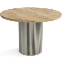 TISCH Kaschmir DIEGO Ausziehbar - Kaschmir/Eichefarben, Holzwerkstoff (100/48/77cm) - Sepro Meble