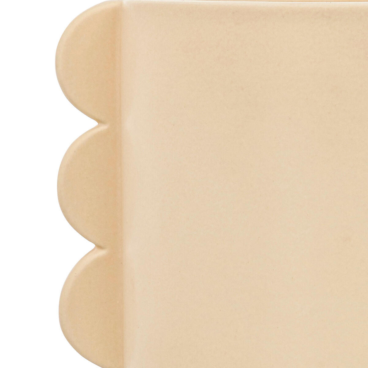 ÜBERTOPF Keramik Wavy Bliss Ø 18 cm - Beige, Keramik (18/18/25.5cm) - Atmosphera Createur d´interieur