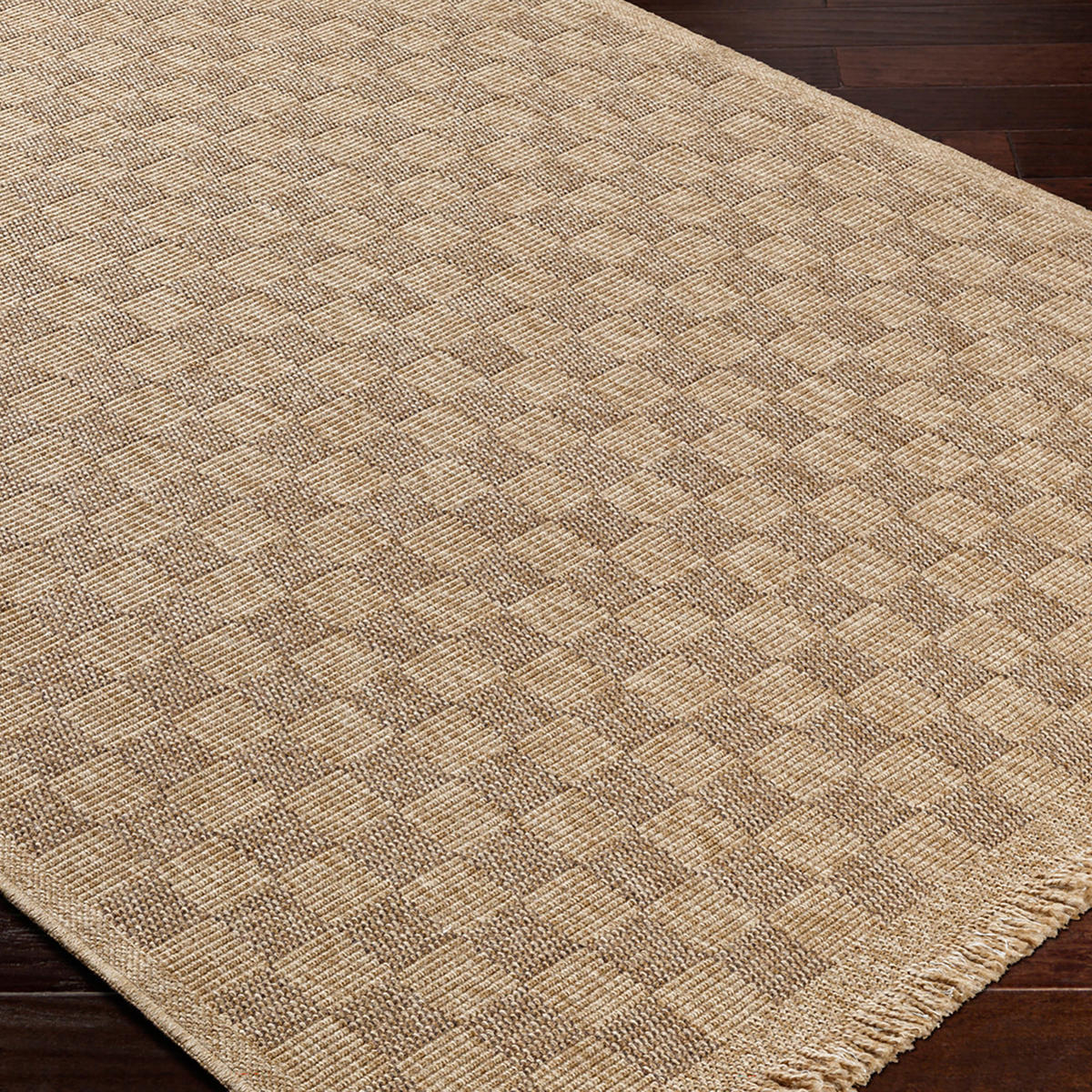 OUTDOORTEPPICH Tori Jute-Optik 160/213 cm Hellbraun - Hellbraun, Textil (160/213cm) - LIVABLISS