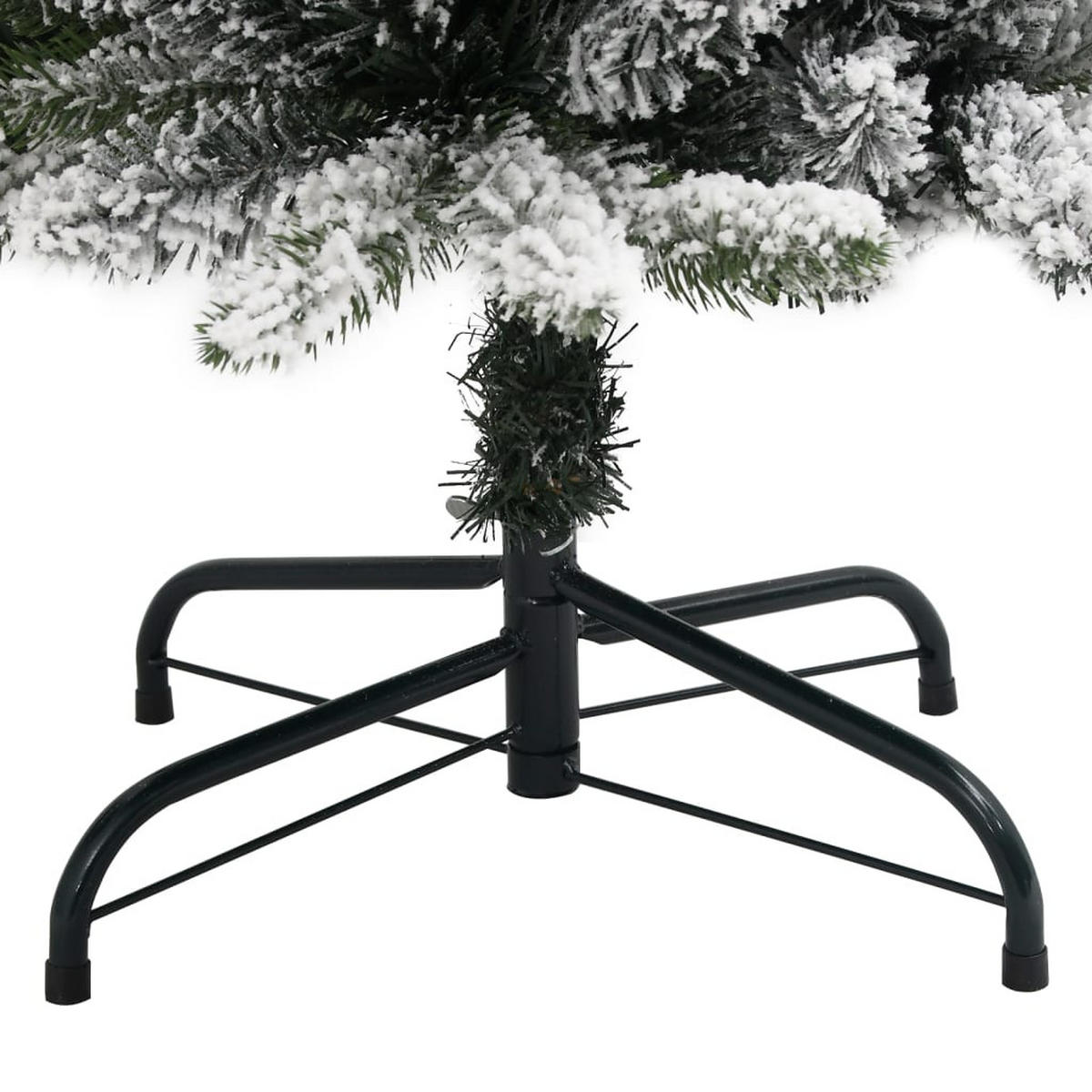 WEIHNACHTSBAUM 53/53/180 Cm Weiss Pvc - Weiß, Kunststoff (180cm) - vidaXL