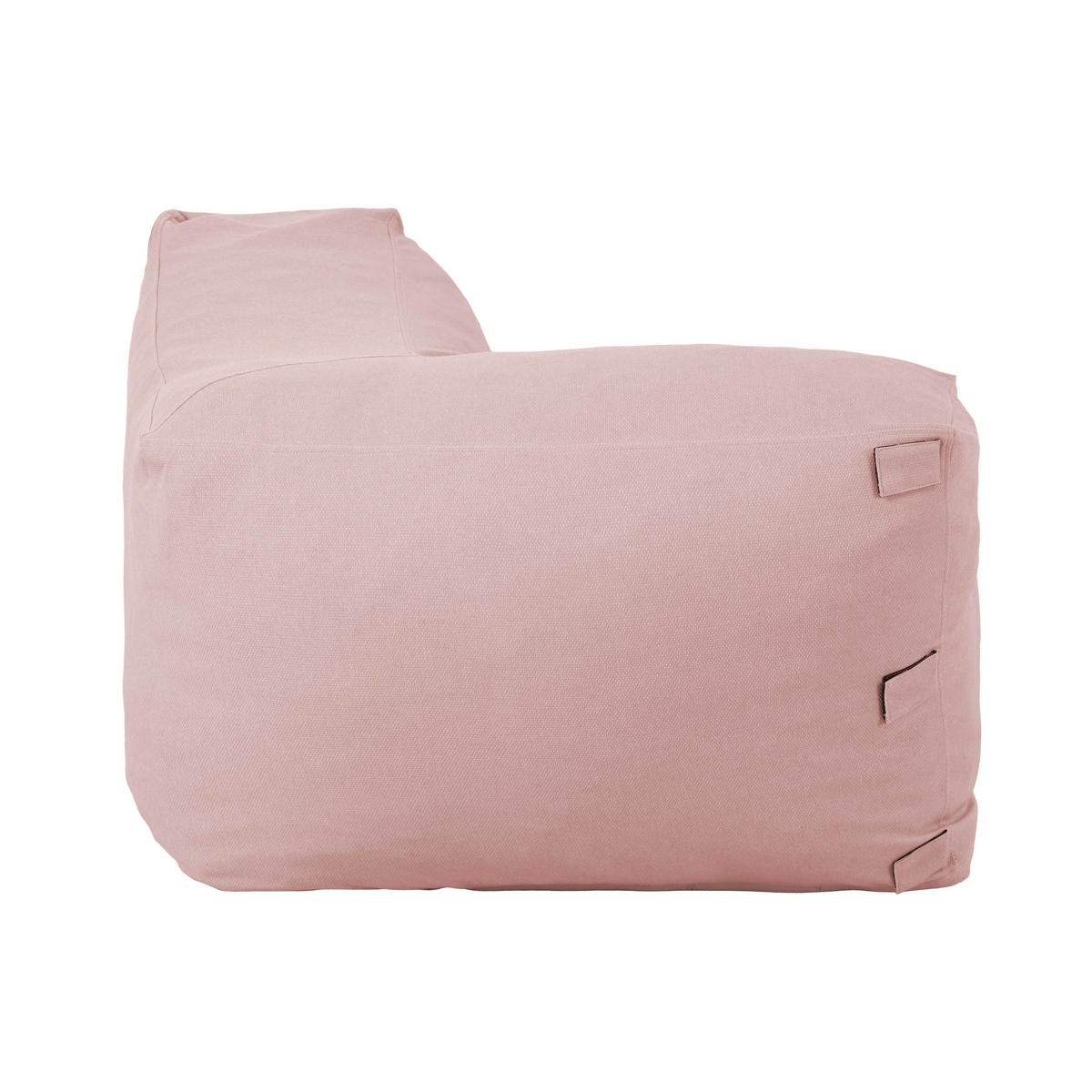 ECKSESSEL, Puderrosa - Pink, Textil (85/65/85cm) - Oviala