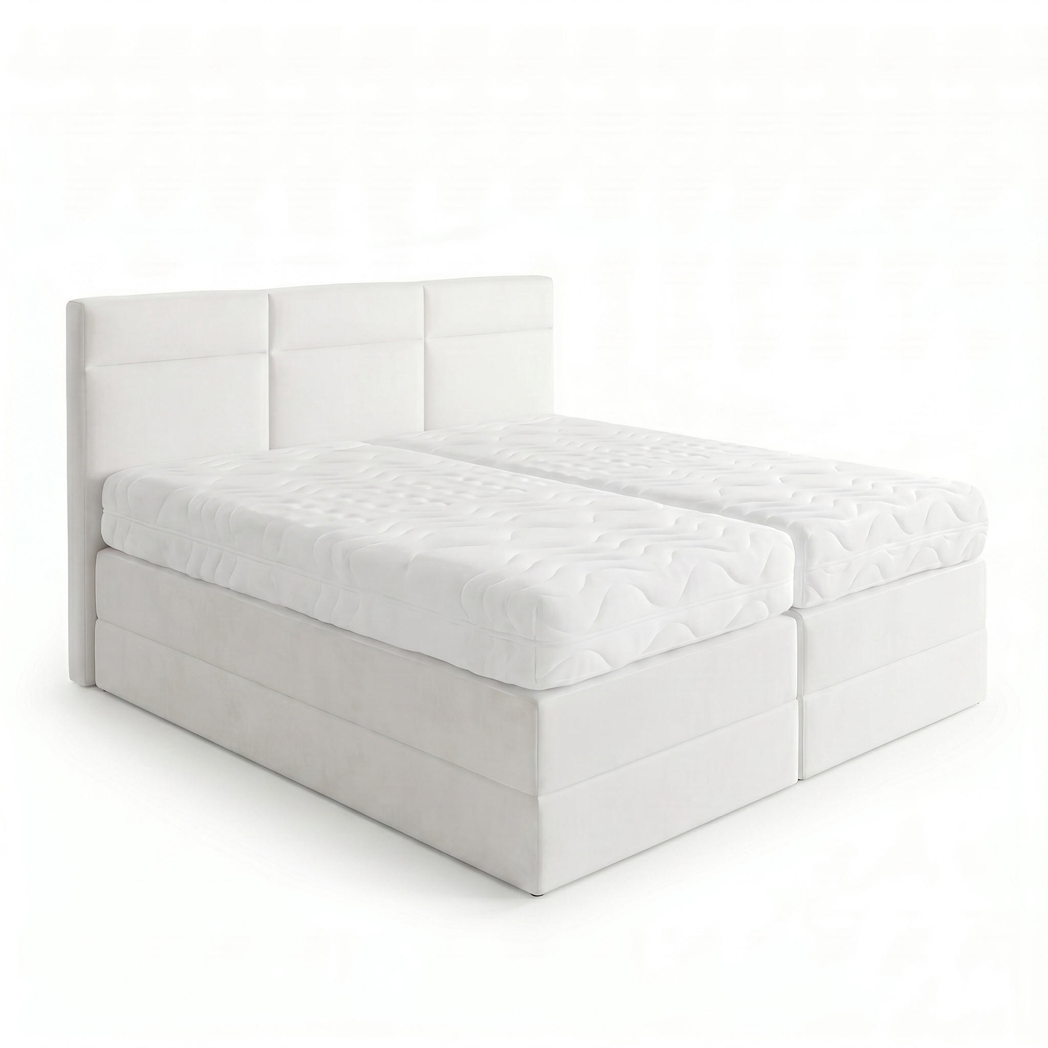 BOXBETT H2 Matratze 180x200 cm Weiß - Weiß, Textil (180/200cm) - Home Collective