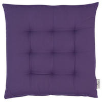 SITZKISSEN MIT 9 PUNKT-STEPPUNG DOVE - Lila, Textil (40/40/5cm) - Tom Tailor