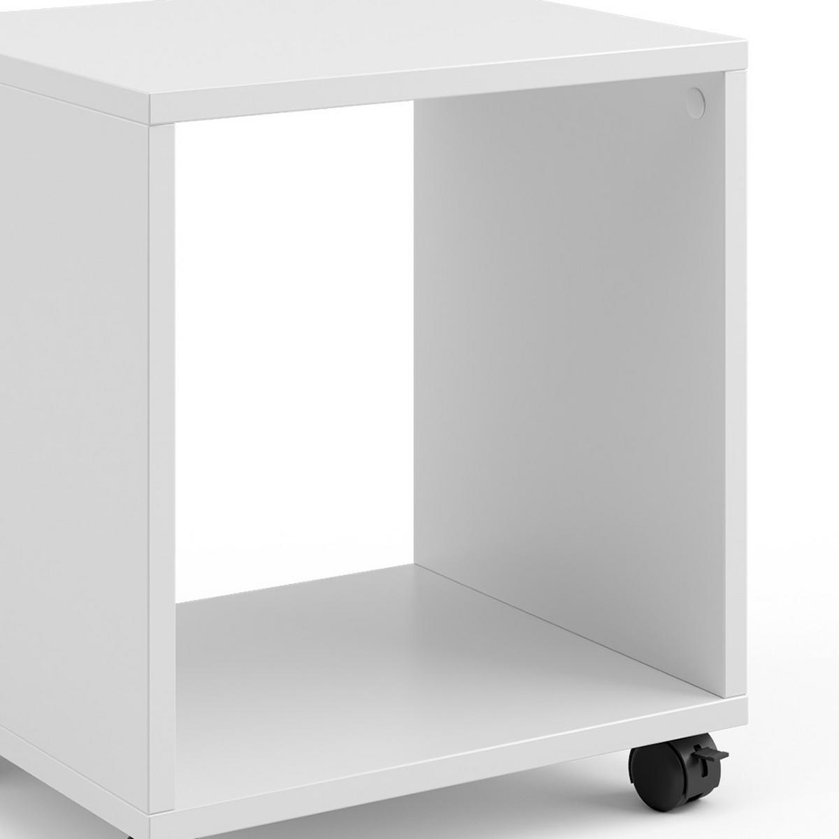 KINDERREGAL Luigi Weiß 36.8 x 42.4 cm - Weiß, Holzwerkstoff (36.8/42.4/30.8cm) - Vicco
