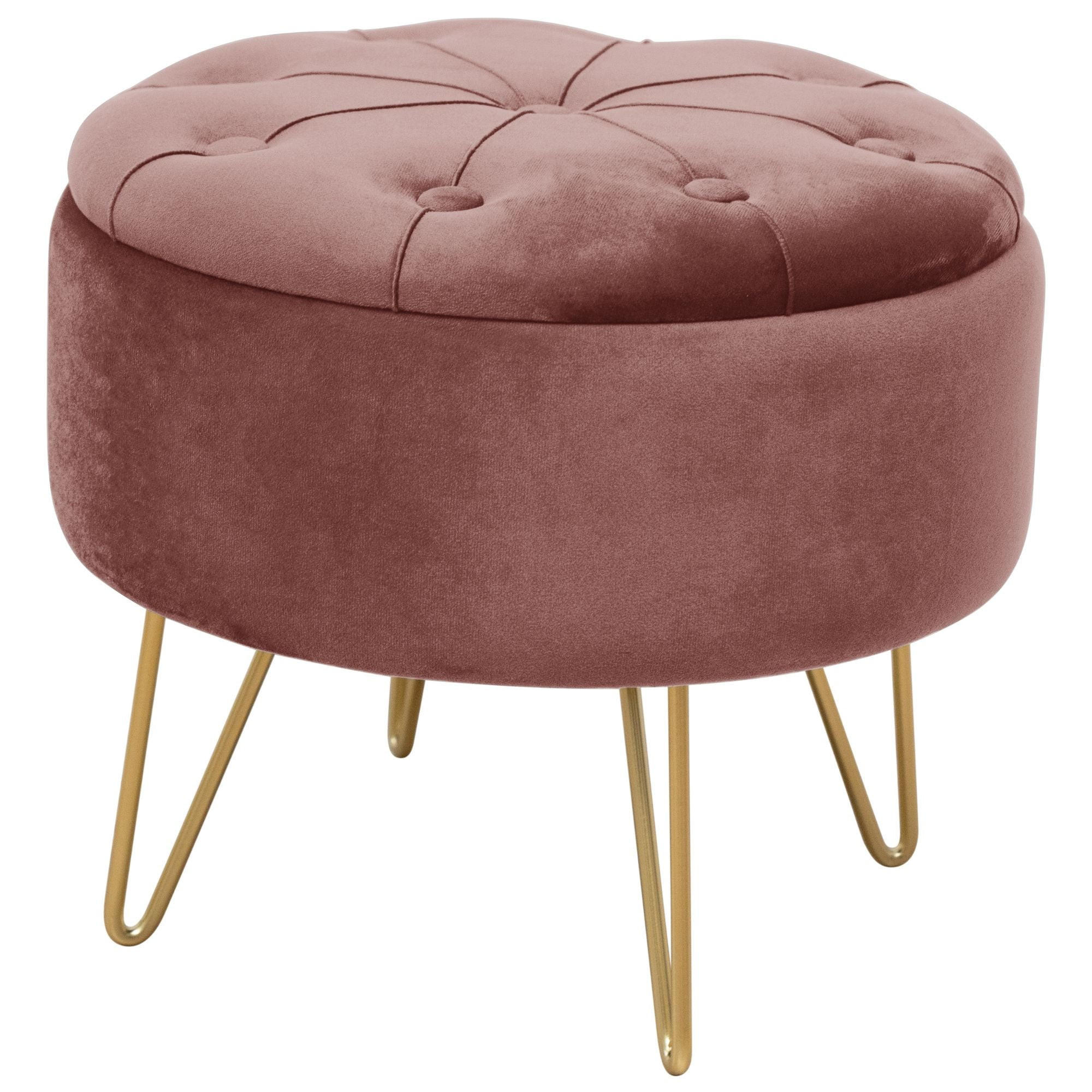 Raumhirsch Furniture Sitzhocker Rosa 38x33x38 cm