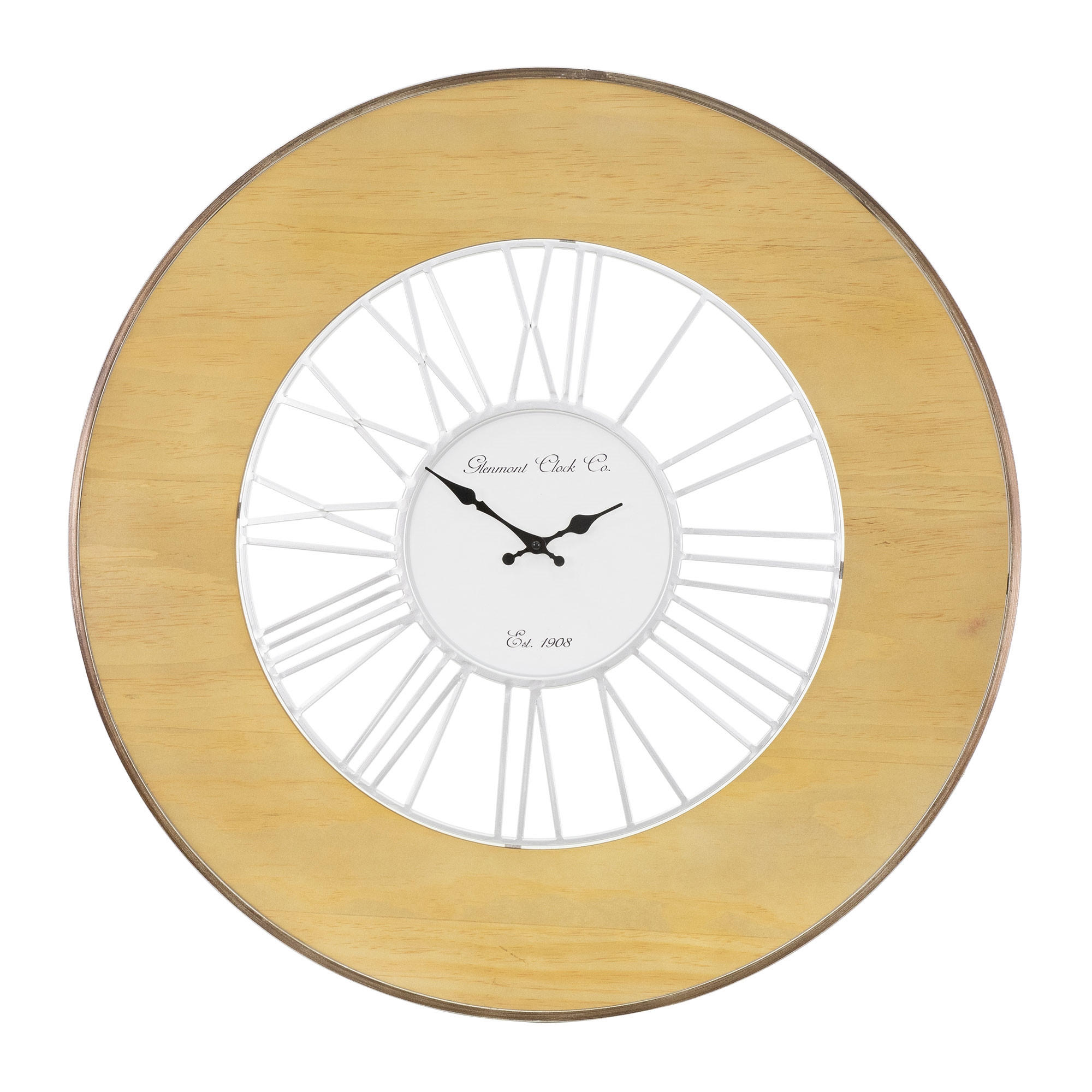 WANDUHR - Bronzefarben, Holz (5/85/85cm) - WOMO-DESIGN