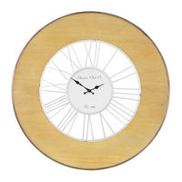WANDUHR - Bronzefarben, Holz (5/85/85cm) - WOMO-DESIGN