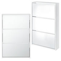 SCHUHKIPPER Lund - Weiß, Holzwerkstoff (17/102.5/63cm) - [en.casa]
