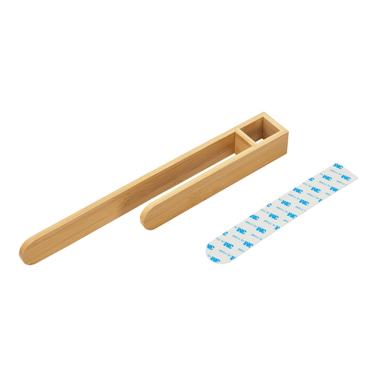 WAND-HANDTUCHHALTER Tønsberg - Naturfarben, Holz (38/4/5cm) - [en.casa]