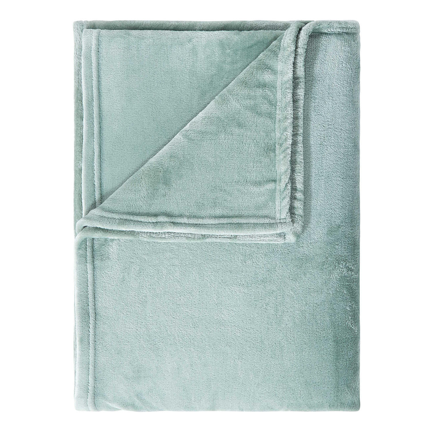 PLAID Lazy Days - Salbeigrün, Textil (150/200cm) - Butlers