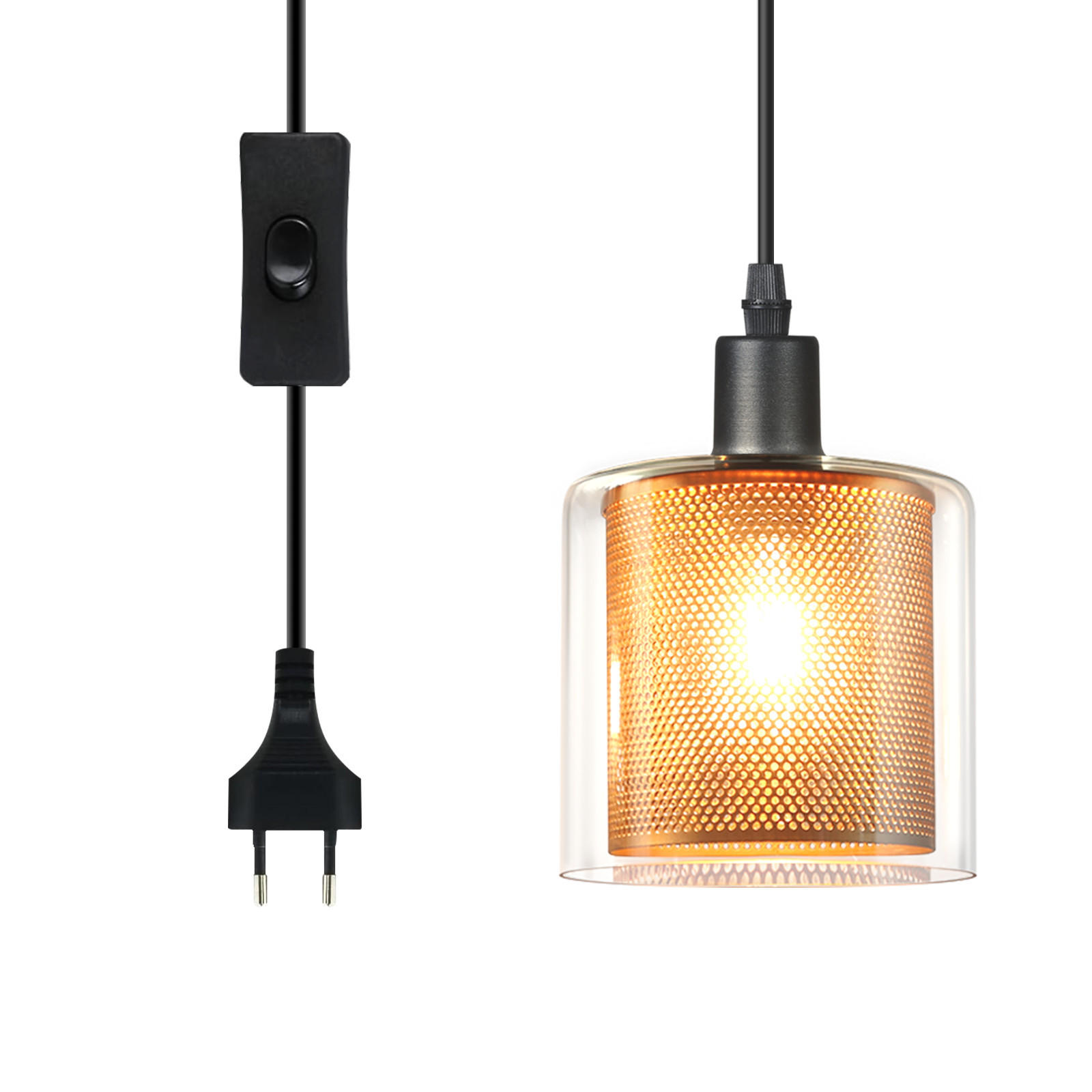 HÄNGELEUCHTE KaiH 12.0/13.0/205.0 cm - Beige, Glas (12/13/205cm) - ZMH