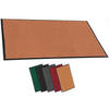 FUSSMATTE 90/60 cm Stoff coffee - Braun, Textil (90/60cm) - CLP