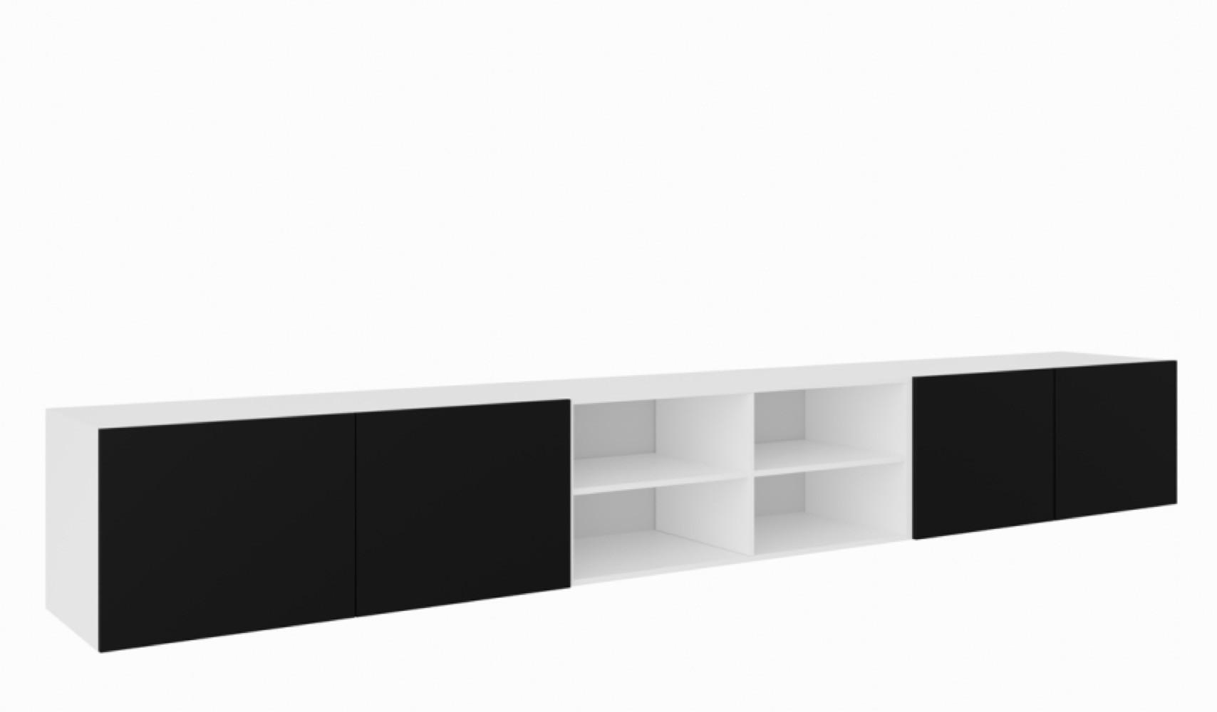 Sepro Meble Tv-Schrank Schwarz 300x41x40 cm