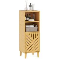 BADEZIMMERSCHRANK Naturfarben 32/30/90 cm - Naturfarben, Holz (32/90/30cm) - PANGIVO
