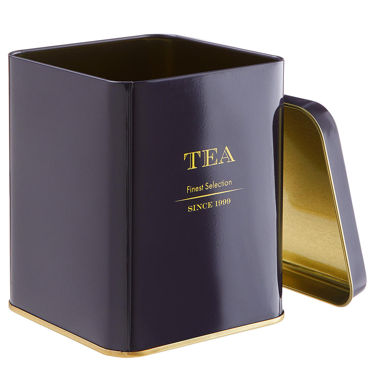 TEEDOSE (6er Set) Tin Tin - Lila, Metall (9/11/9cm) - Butlers