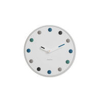 WANDUHR Design Weiß 42/42 cm - Weiß, Holzwerkstoff (1.88/42/3cm) - ONZENO
