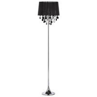STEHLAMPE Evans 40/40/165 cm - Schwarz, Metall (40/40/165cm) - Beliani