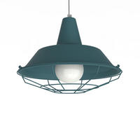 HÄNGELEUCHTE - Blau, Metall (35/35/30cm) - Lumicom