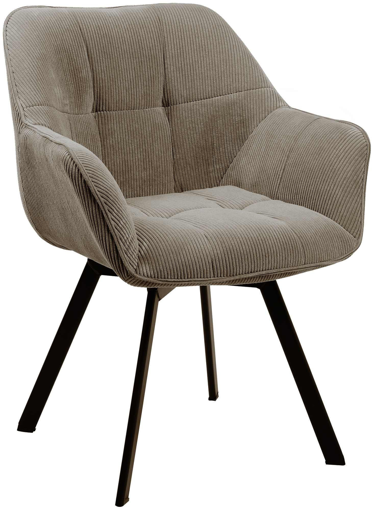 furnicato Esszimmerstuhl Braun 60x81x59 cm