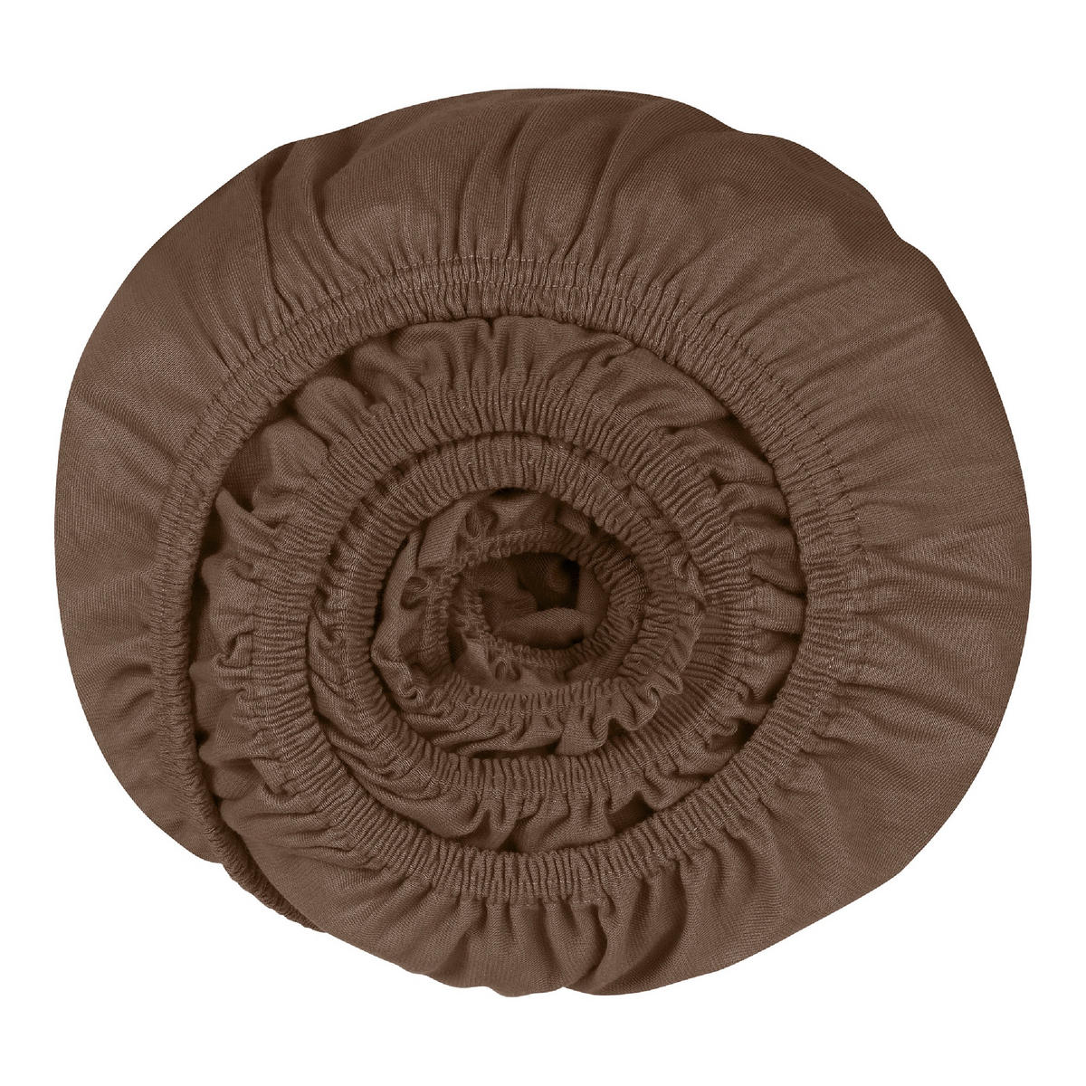 SPANNBETTLAKEN Finni - Feinbiber - 90 x 200 cm - Braun - Braun, Textil (100/200cm) - SCHIESSER