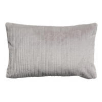 KISSEN Artus perlweiß 65 x 40 cm - Hellgrau, Textil (65/40cm) - Vivaraise
