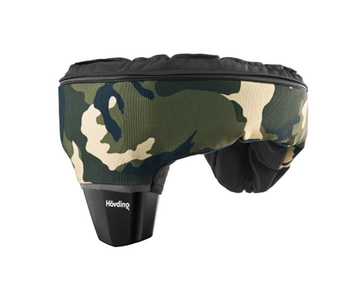 FAHRRADHELM ÜBERZUG WOODLAND Grün 49-59cm - Grün, Textil (12/15cm) - Hövding
