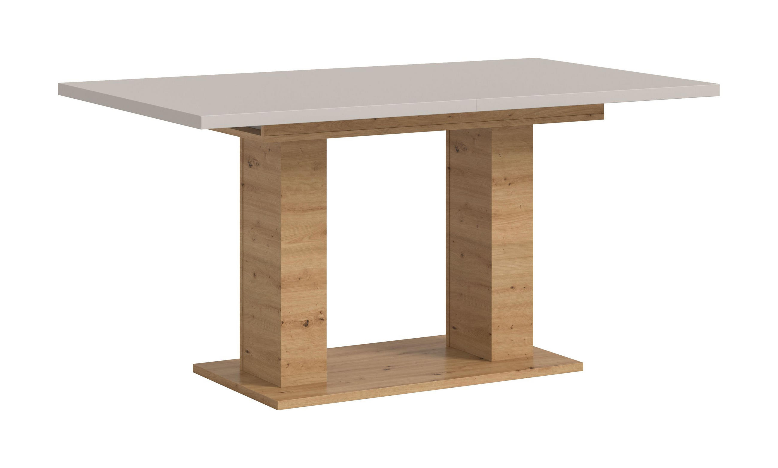 ESSTISCH Velo (B/H/T: ca. 150/76/90 cm) in Artisan Eiche Nachbildung/Kaschmir - Eiche Artisan, Holzwerkstoff (90/150/76cm)