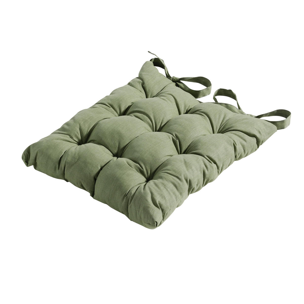 SITZKISSEN Basic 46/46 cm 4er-Set - Grün, Textil (46/6/46cm) - Madison