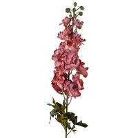 UMĚLÁ KVĚTINA, Viridis, ostrožka 80 cm - vínově červená, plast (80cm) - Mondex