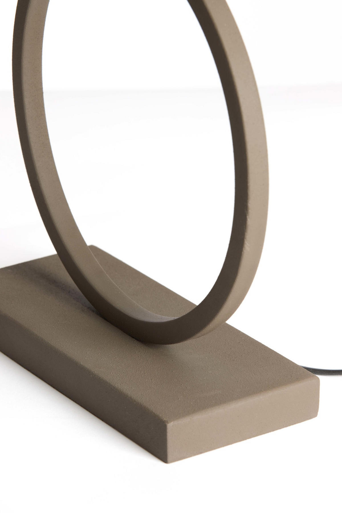 LAMPENFUSS Liva Braun Ø30/43 cm - Braun, Metall (30/12.5/42cm) - Light & Living