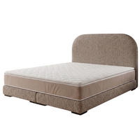 POLSTERBETT LEON1 90x 200 cm Farbe: Beige - Beige, Textil (90/200cm) - A&J MöbelLand