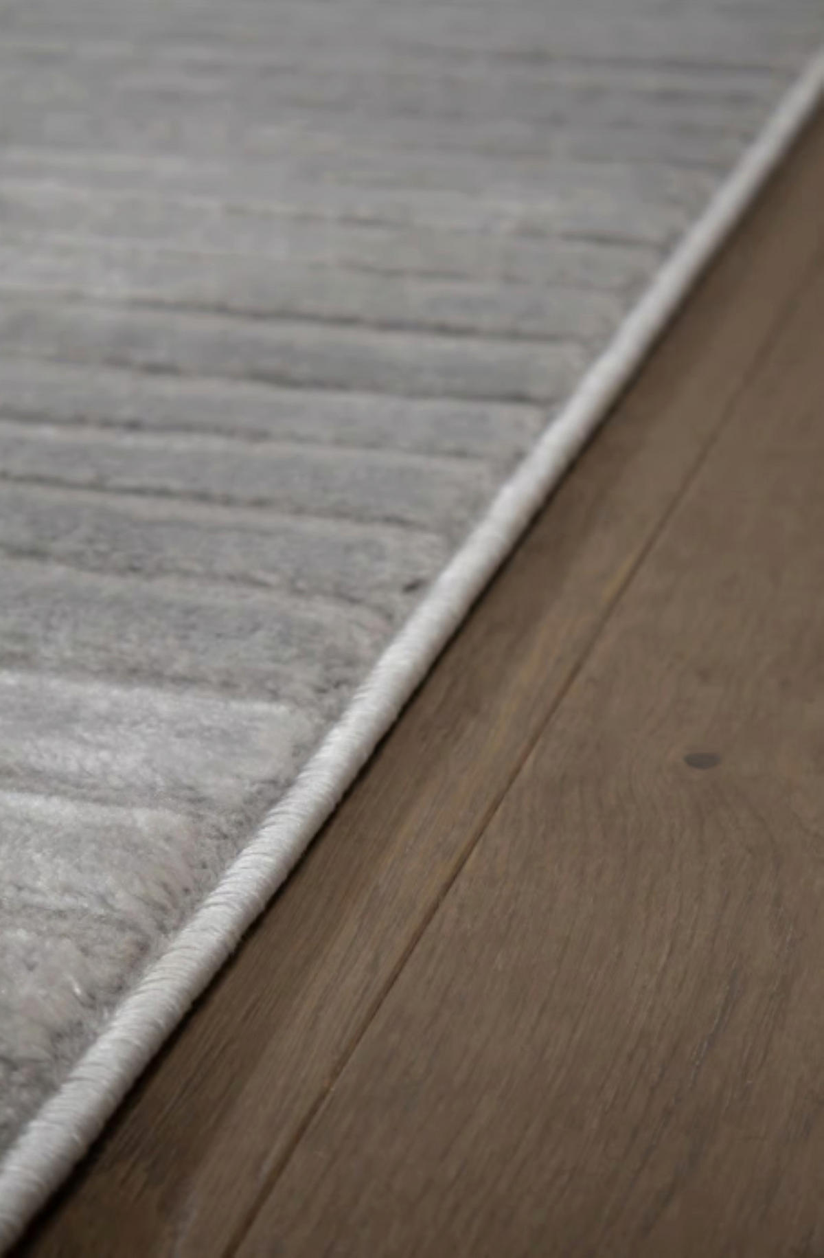 TEPPICH modern Flachgewebe CHIKA Grau 120 x 170 cm - Grau, Textil (120/170cm) - Novatrend