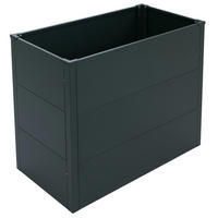 HOCHBEET Grün - Grün, Metall (100/77/50cm) - MCW