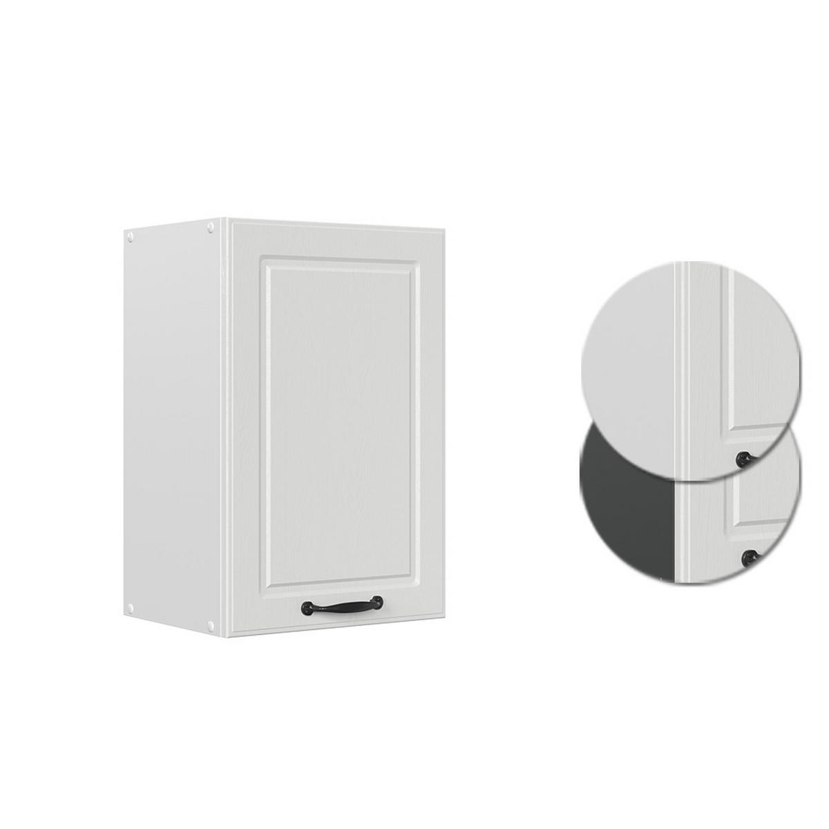 HÄNGESCHRANK R-Line Weiß Landhaus 40 cm - Weiß, Holzwerkstoff (40/60/31cm) - Vicco