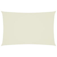 SONNENSEGEL Oxford-Gewebe Rechteckig 2.5/5 M Creme - Creme, Textil (250/500cm) - vidaXL