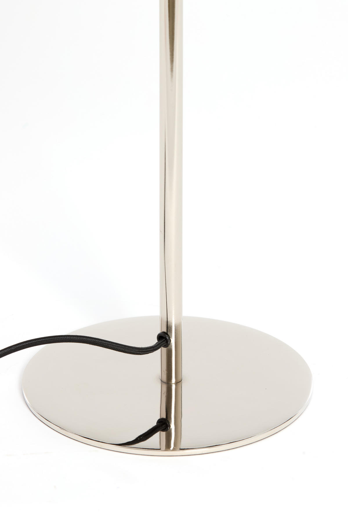 TISCHLAMPE Surin Silber Ø26/47 cm - Silberfarben, Metall (26/26/47cm) - Light & Living