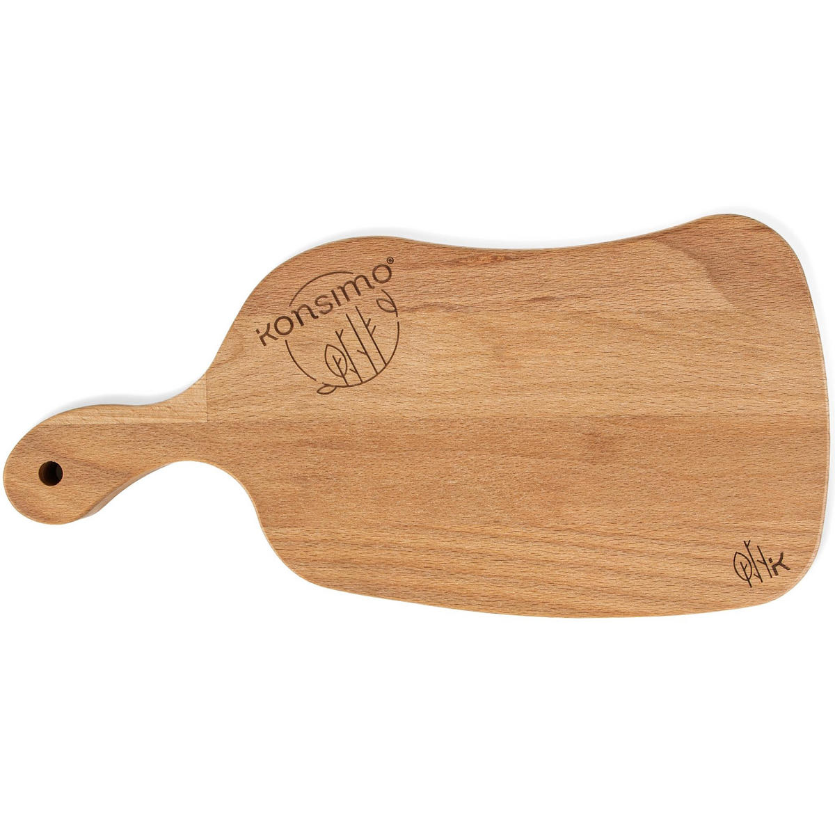 SCHNEIDEBRETT Holz Buche geölt LIVO - Buchefarben, Holz (18/38cm) - KONSIMO®