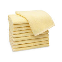 GÄSTETÜCHER, 10er-Set, 30x50 cm, 100% Baumwolle, Gelb - Gelb, Textil (30/50cm) - Zollner