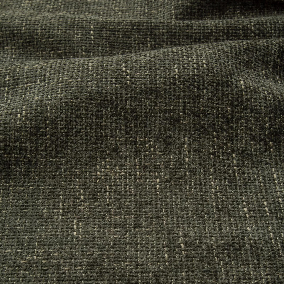 SOFA 4-SITZER Rastervelours Olivgrün 230cm - Olivgrün, Textil (230/74/90cm) - Sia Home
