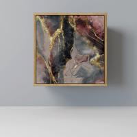 SIDEBOARD GOLDEN TIDES, Eichefarben, 57,5x42x57,5 cm, Ohne Füße - Eichefarben/Multicolor, Holzwerkstoff (57.5/57.5/42cm) - SpaceRebels